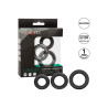 Calexotics Lot de 3 Cockrings Link Up Noirs